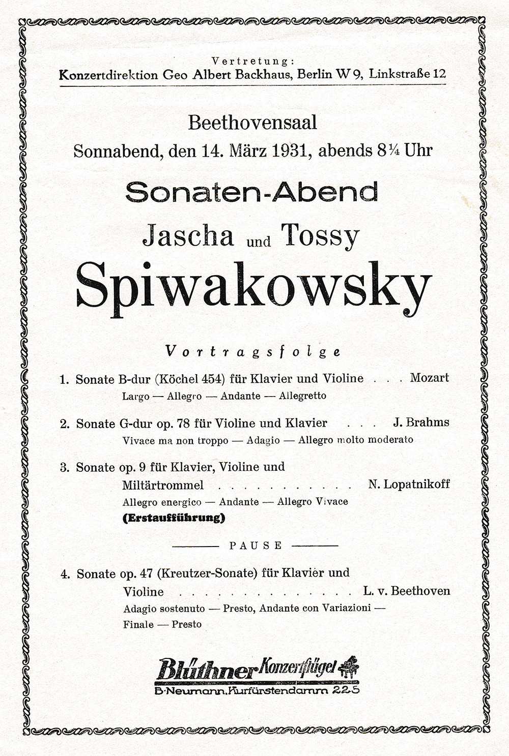 Jascha Spivakovsky